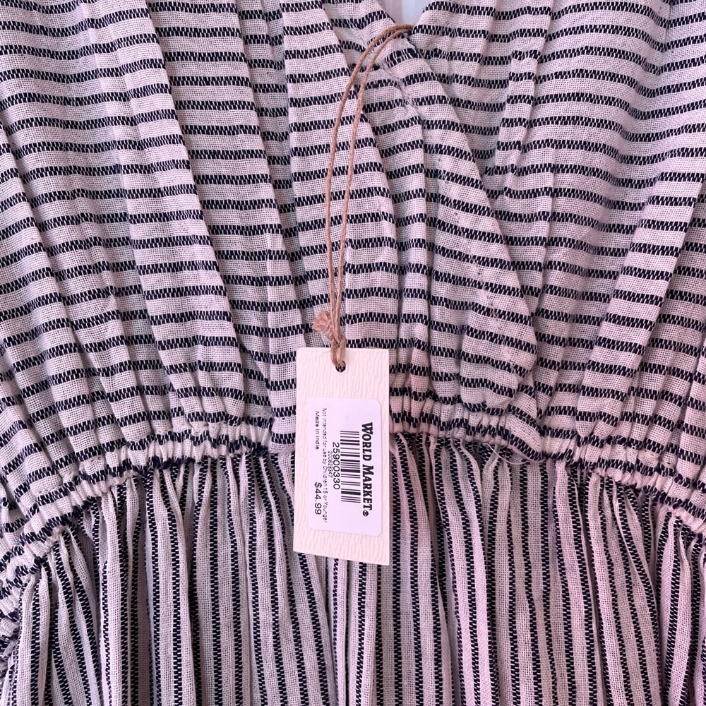 100% cotton maxi summer dress